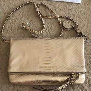 Gold Michael Kors Bag NWT